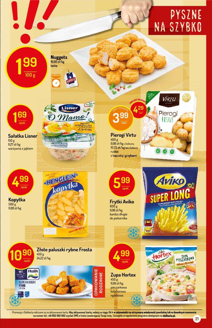 Gazetka promocyjna Delikatesy Centrum str. 21