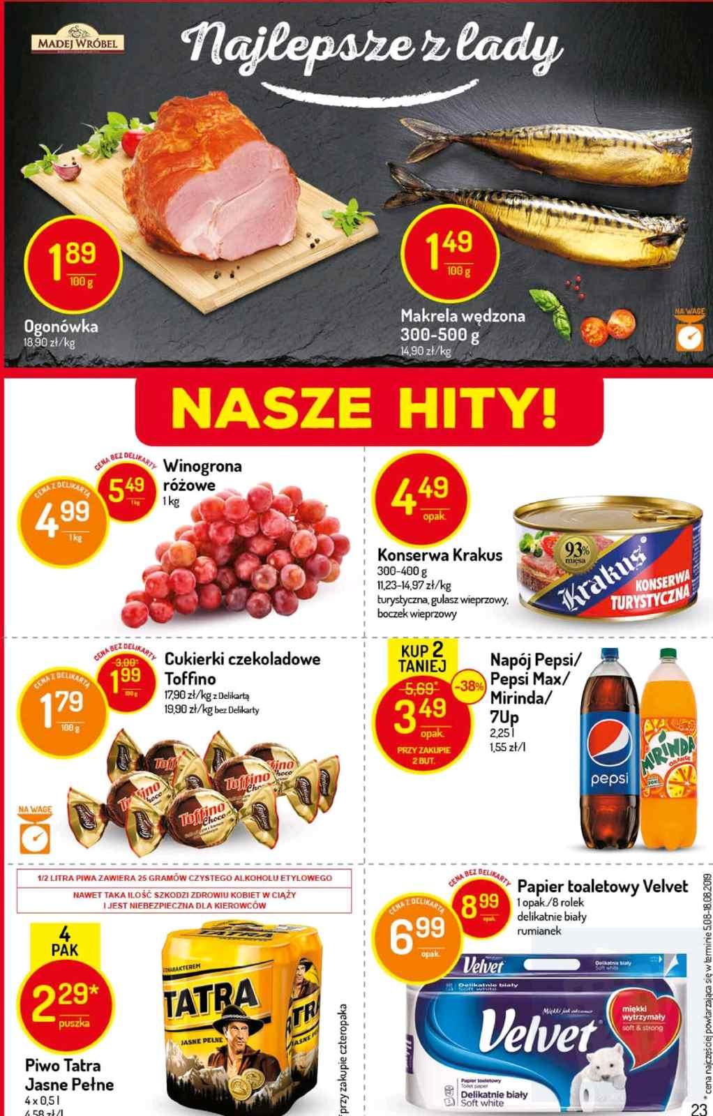 Gazetka promocyjna Delikatesy Centrum str. 23