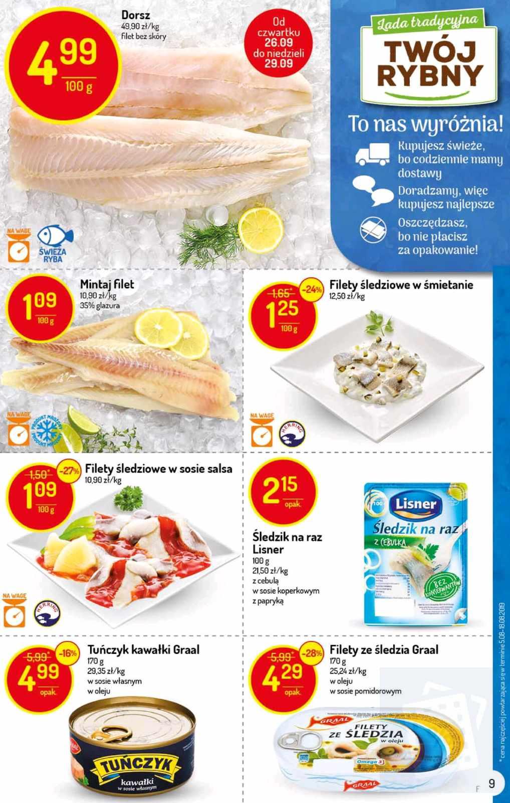 Gazetka promocyjna Delikatesy Centrum str. 9