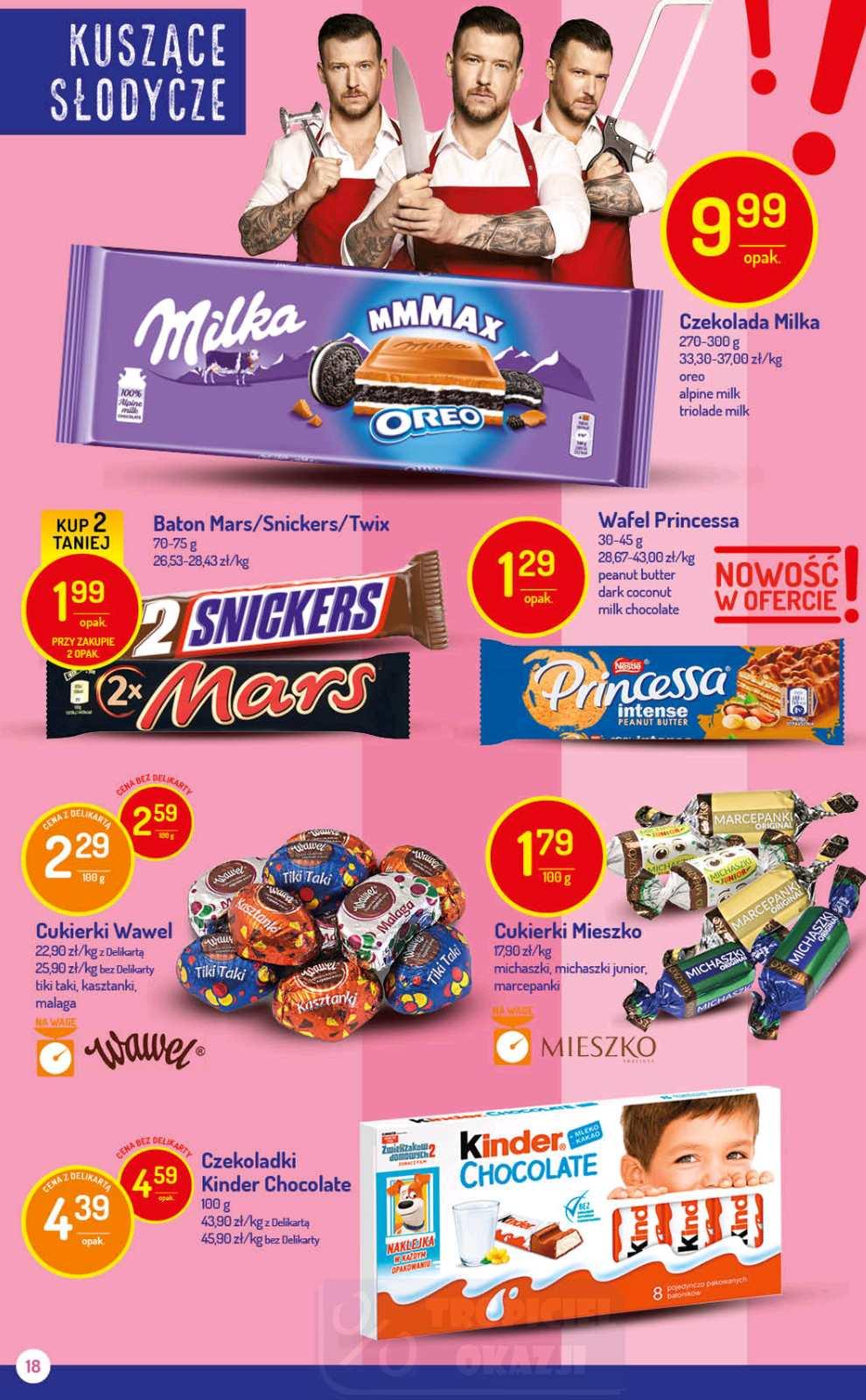 Gazetka promocyjna Delikatesy Centrum str. 18