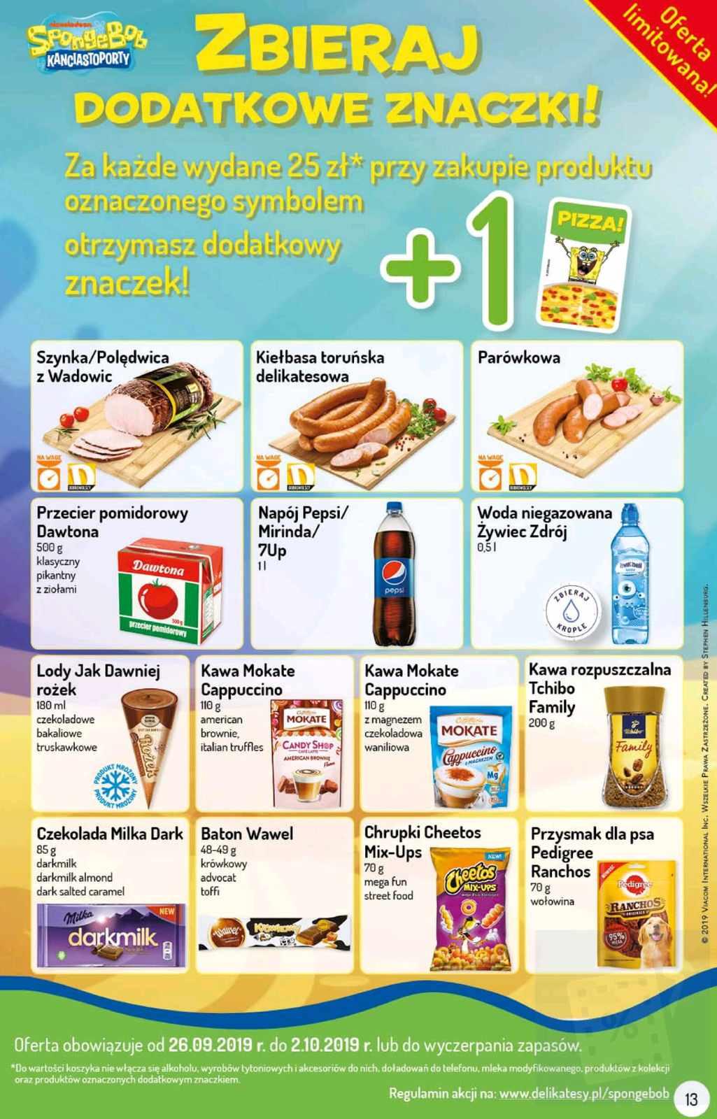 Gazetka promocyjna Delikatesy Centrum str. 13