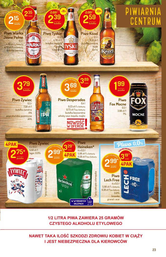 Gazetka promocyjna Delikatesy Centrum str. 23