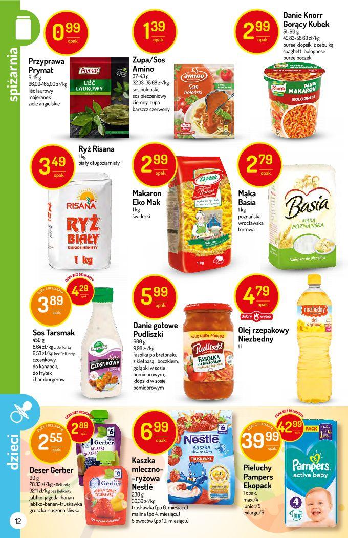 Gazetka promocyjna Delikatesy Centrum str. 12