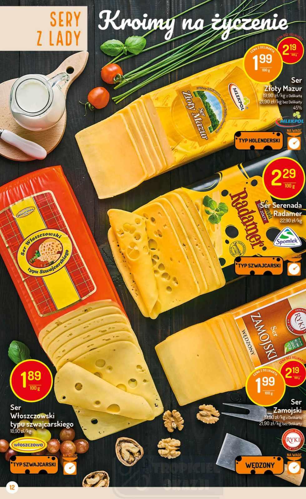 Gazetka promocyjna Delikatesy Centrum str. 12