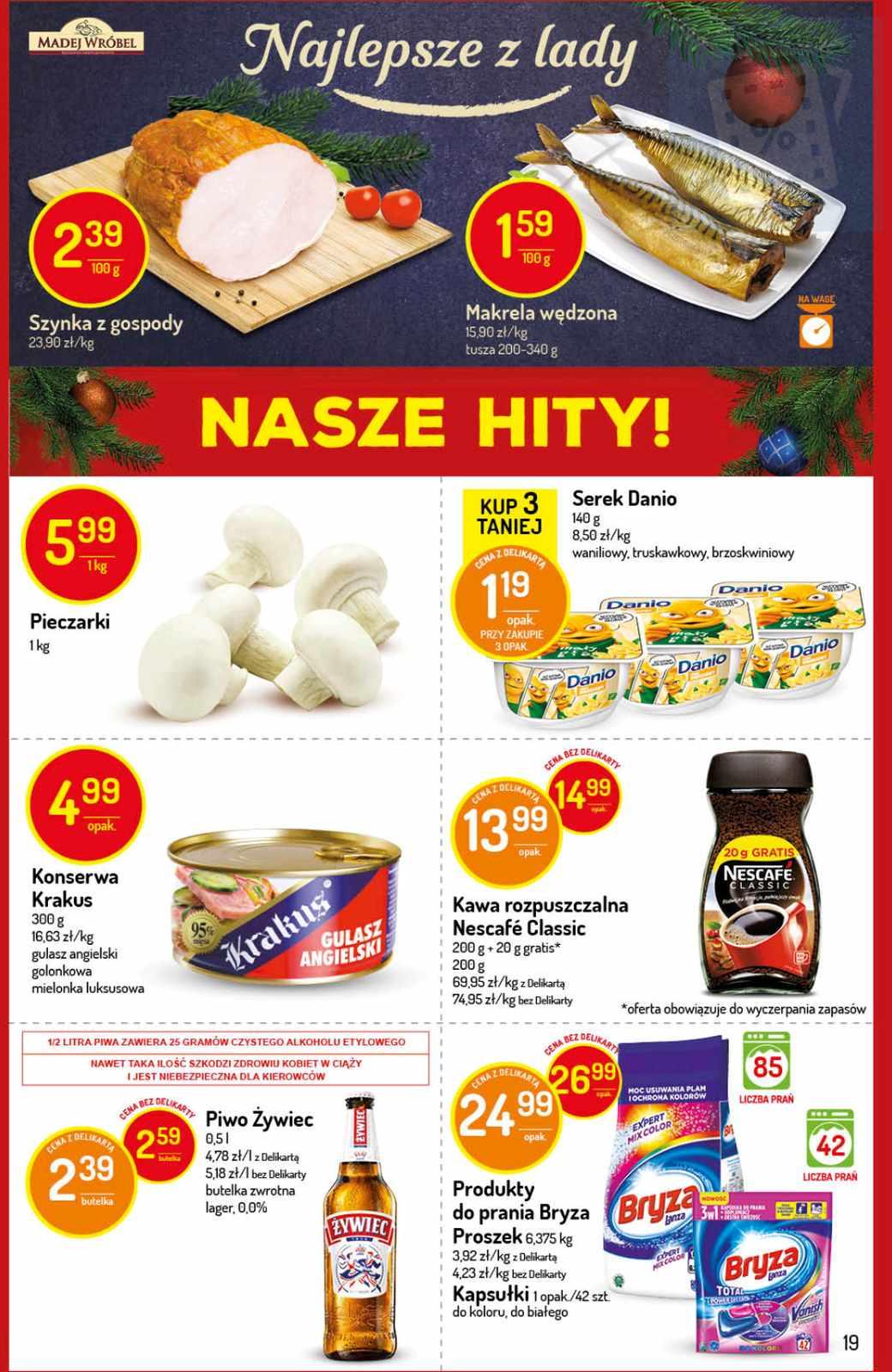 Gazetka promocyjna Delikatesy Centrum str. 19