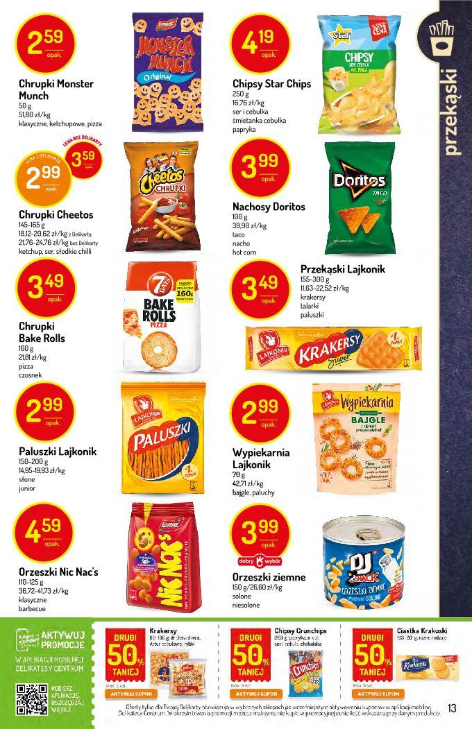 Gazetka promocyjna Delikatesy Centrum str. 13