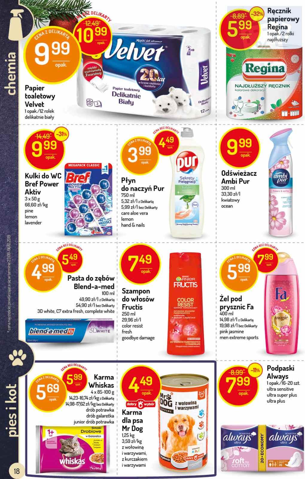 Gazetka promocyjna Delikatesy Centrum str. 18