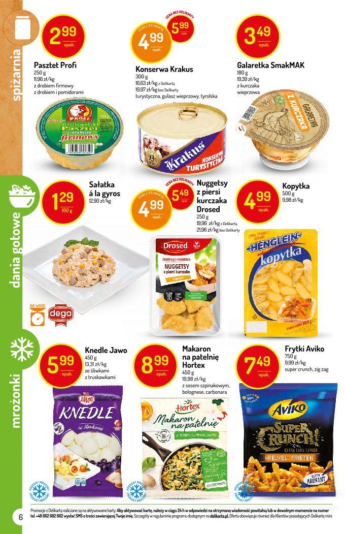 Gazetka promocyjna Delikatesy Centrum str. 6