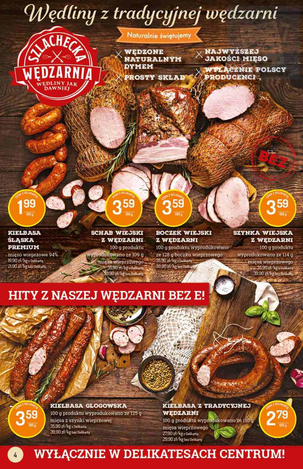 Gazetka promocyjna Delikatesy Centrum str. 4