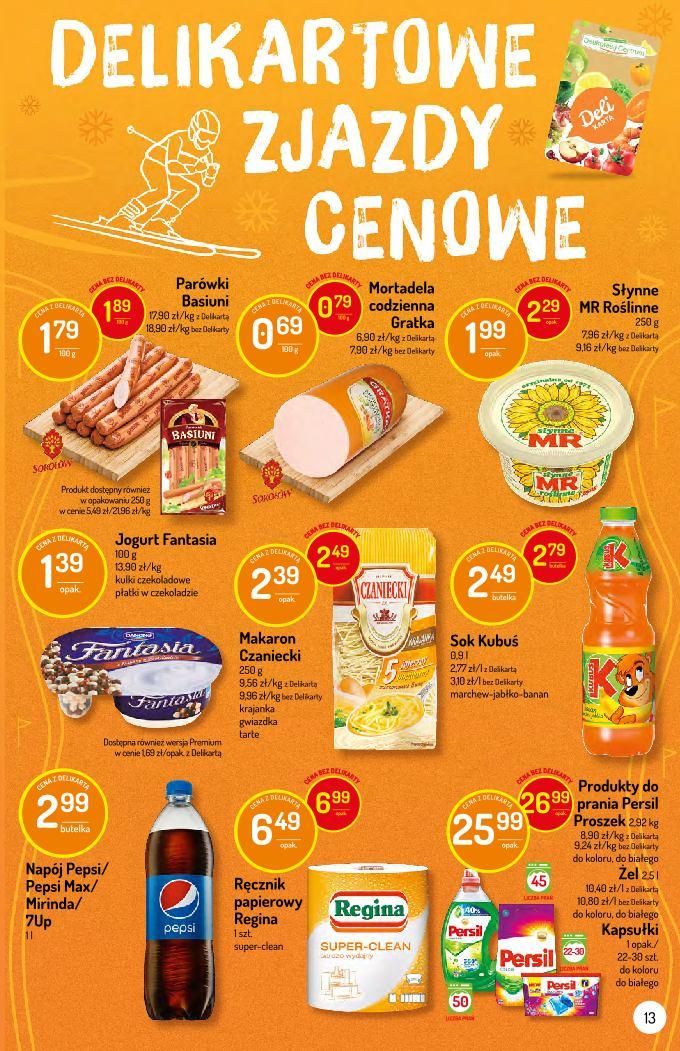 Gazetka promocyjna Delikatesy Centrum str. 13