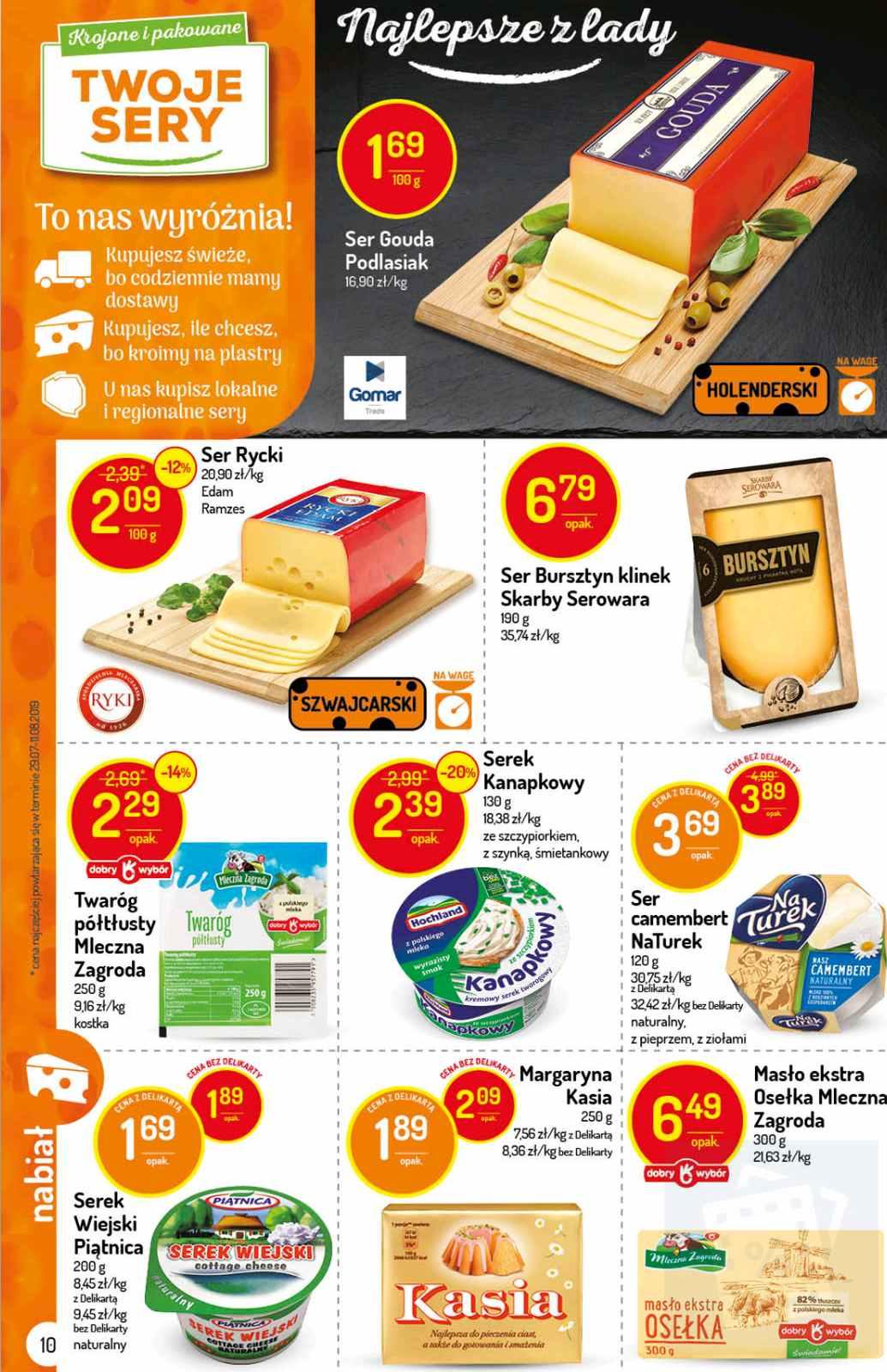 Gazetka promocyjna Delikatesy Centrum str. 10