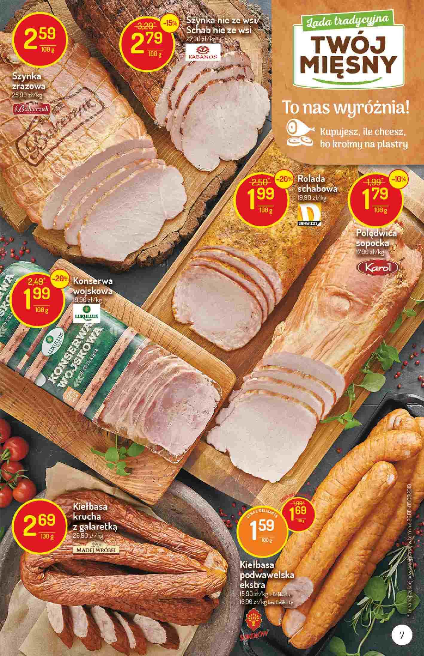 Gazetka promocyjna Delikatesy Centrum str. 7