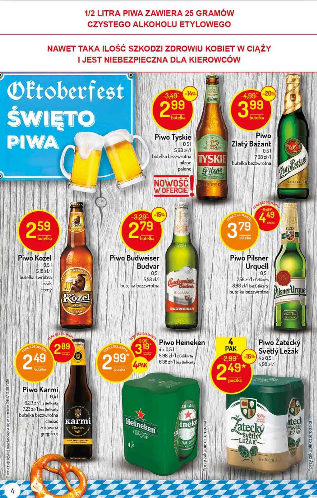 Gazetka promocyjna Delikatesy Centrum str. 4