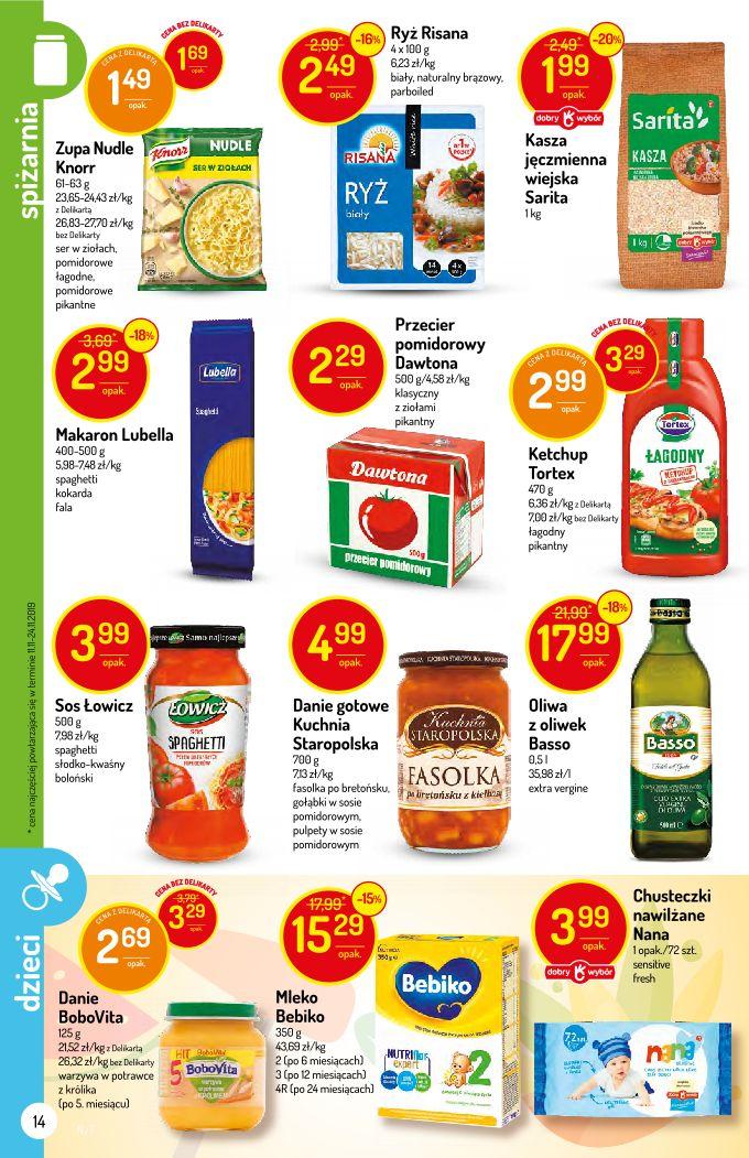 Gazetka promocyjna Delikatesy Centrum str. 14