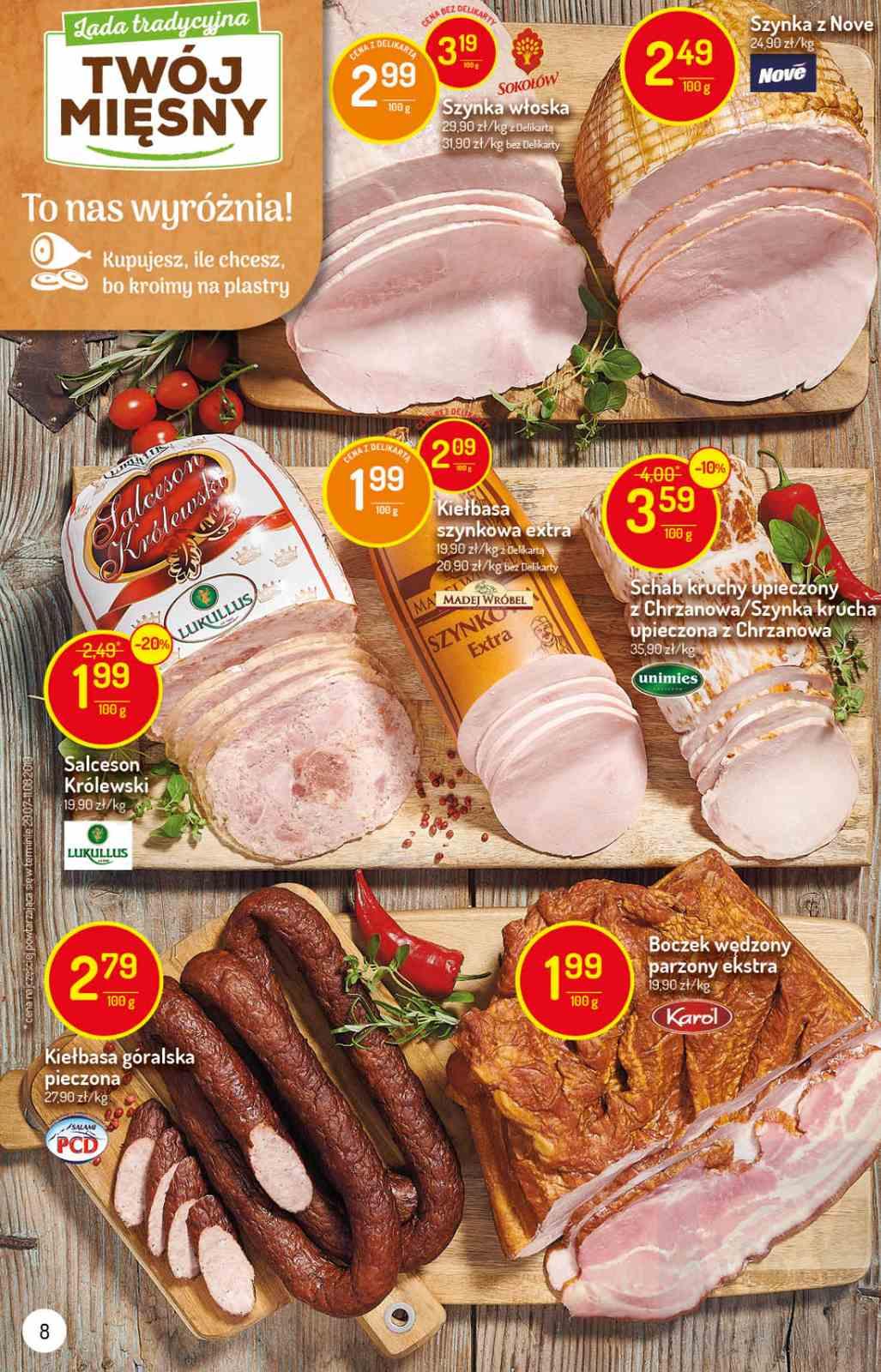Gazetka promocyjna Delikatesy Centrum str. 8