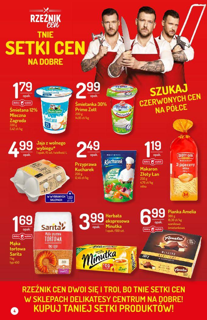 Gazetka promocyjna Delikatesy Centrum str. 4