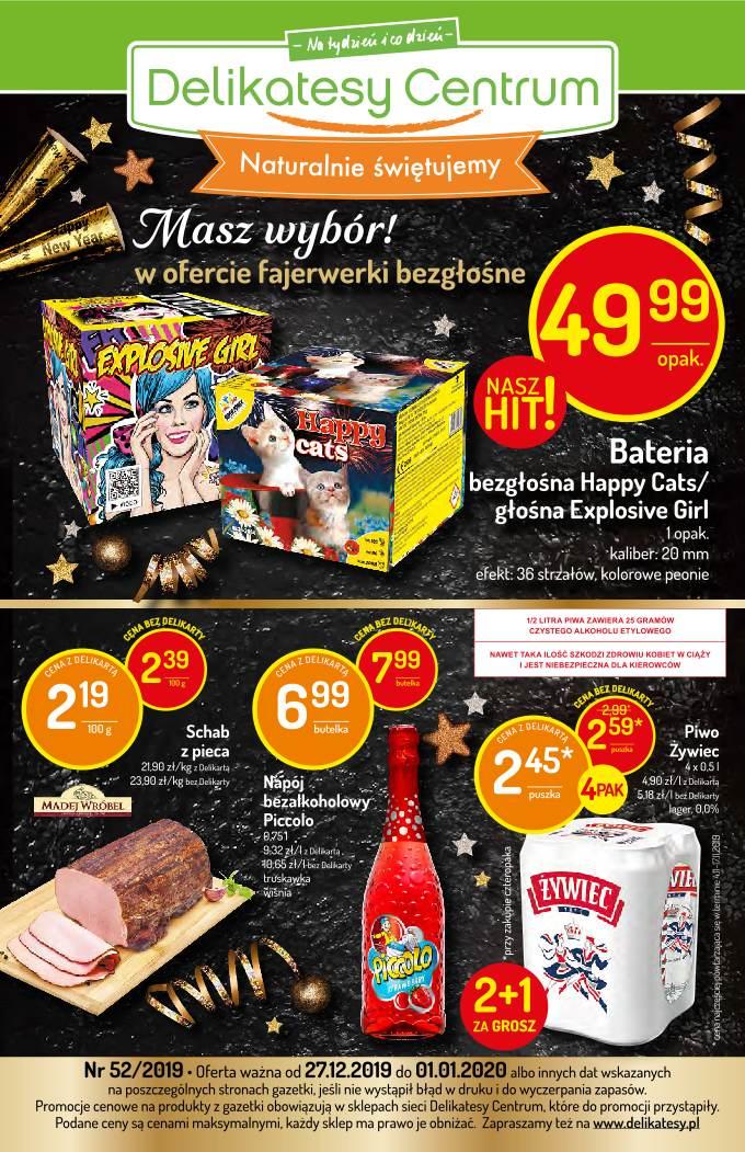 Gazetka promocyjna Delikatesy Centrum str. 20