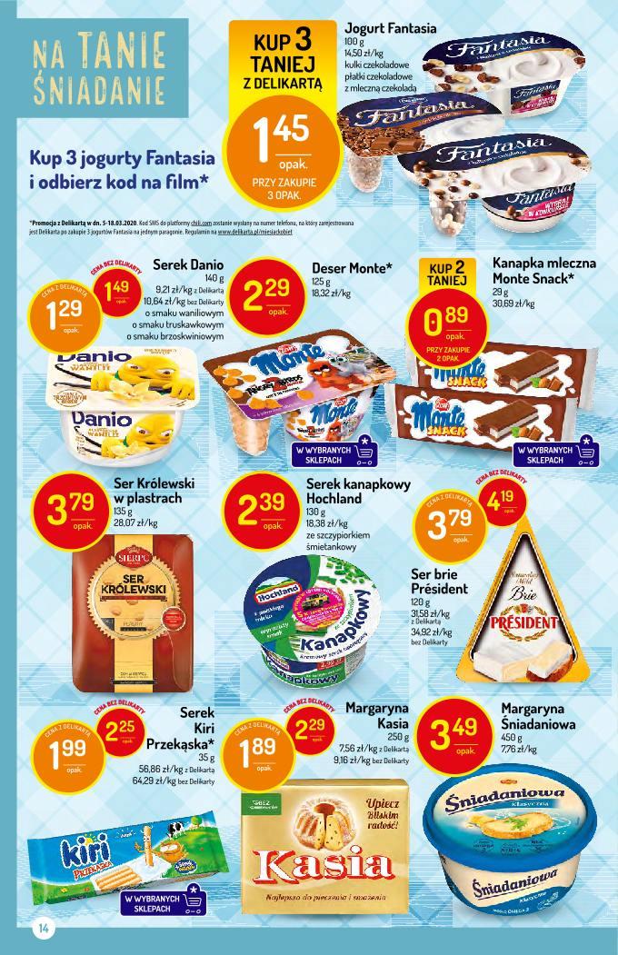 Gazetka promocyjna Delikatesy Centrum str. 14