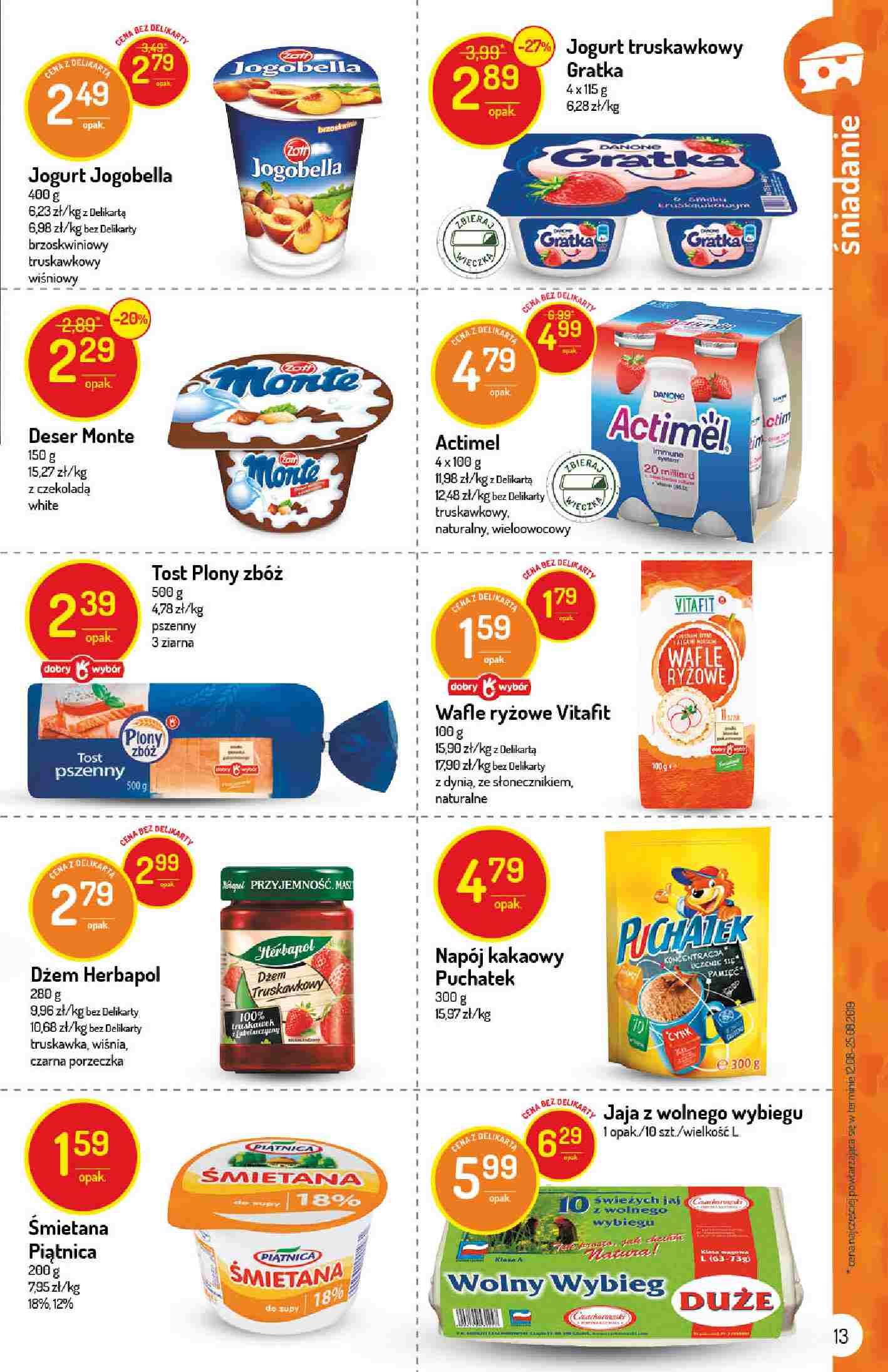 Gazetka promocyjna Delikatesy Centrum str. 13