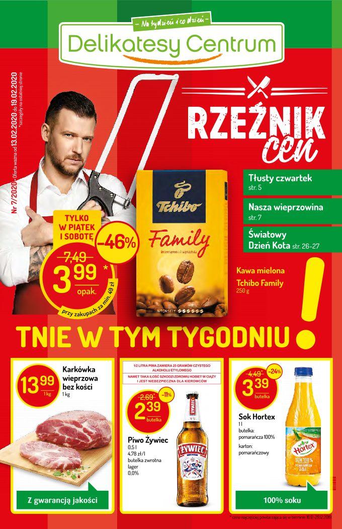 Gazetka promocyjna Delikatesy Centrum str. 1