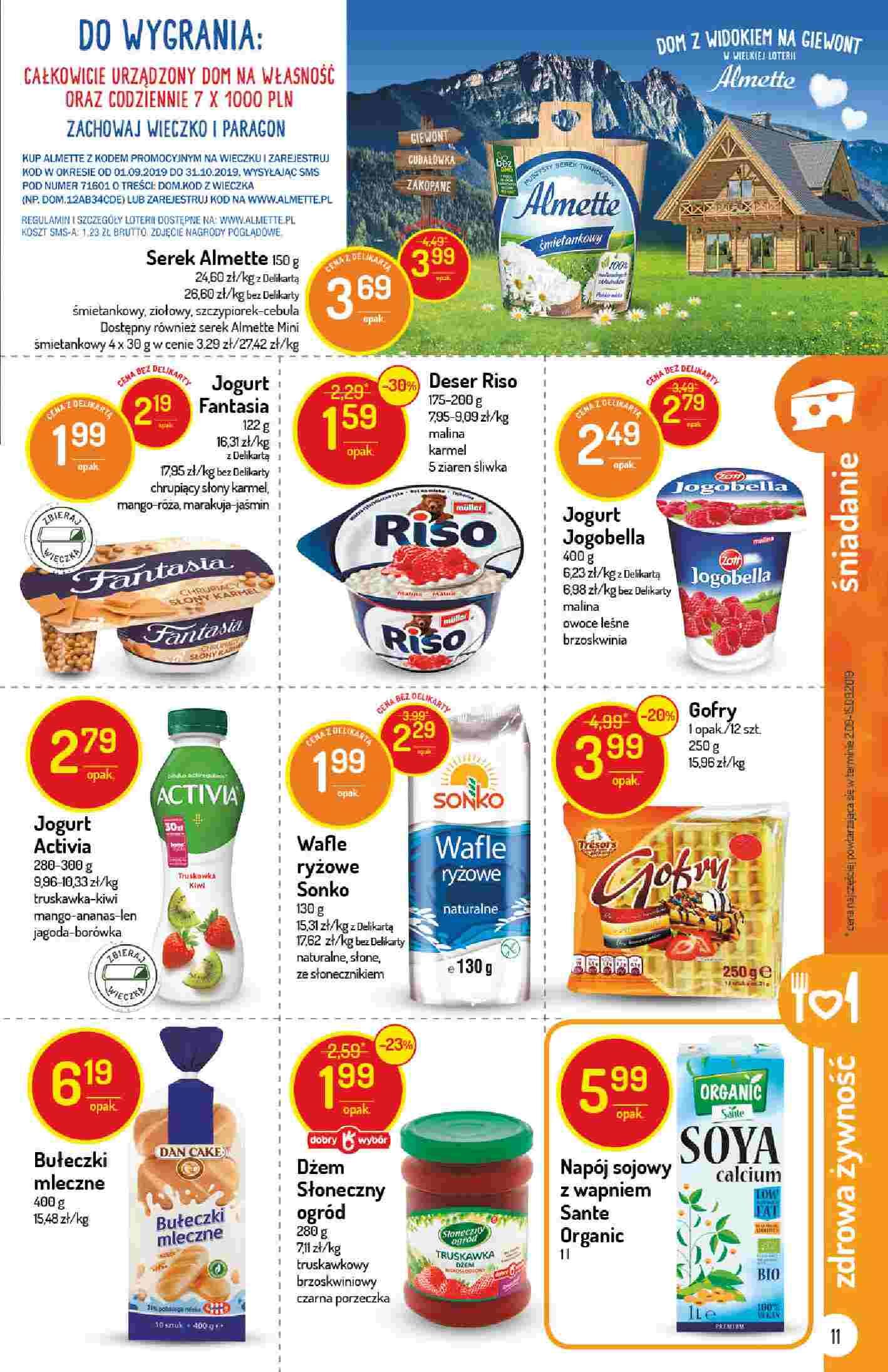 Gazetka promocyjna Delikatesy Centrum str. 11