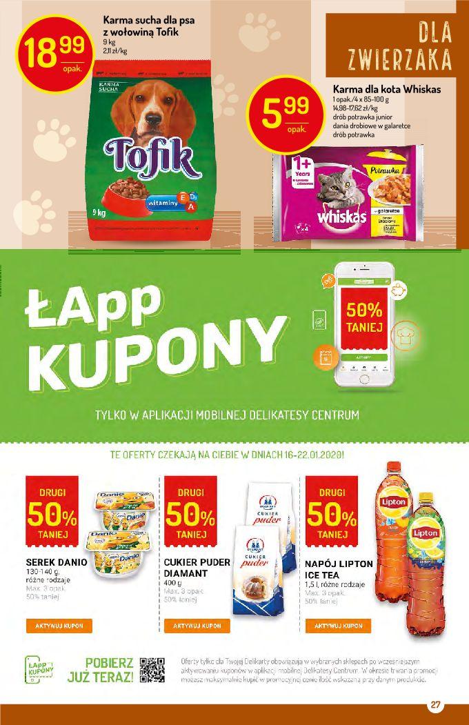Gazetka promocyjna Delikatesy Centrum str. 27