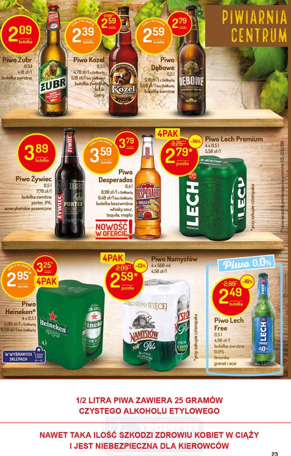 Gazetka promocyjna Delikatesy Centrum str. 23