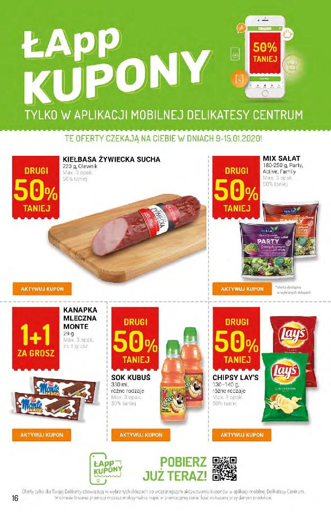 Gazetka promocyjna Delikatesy Centrum str. 16