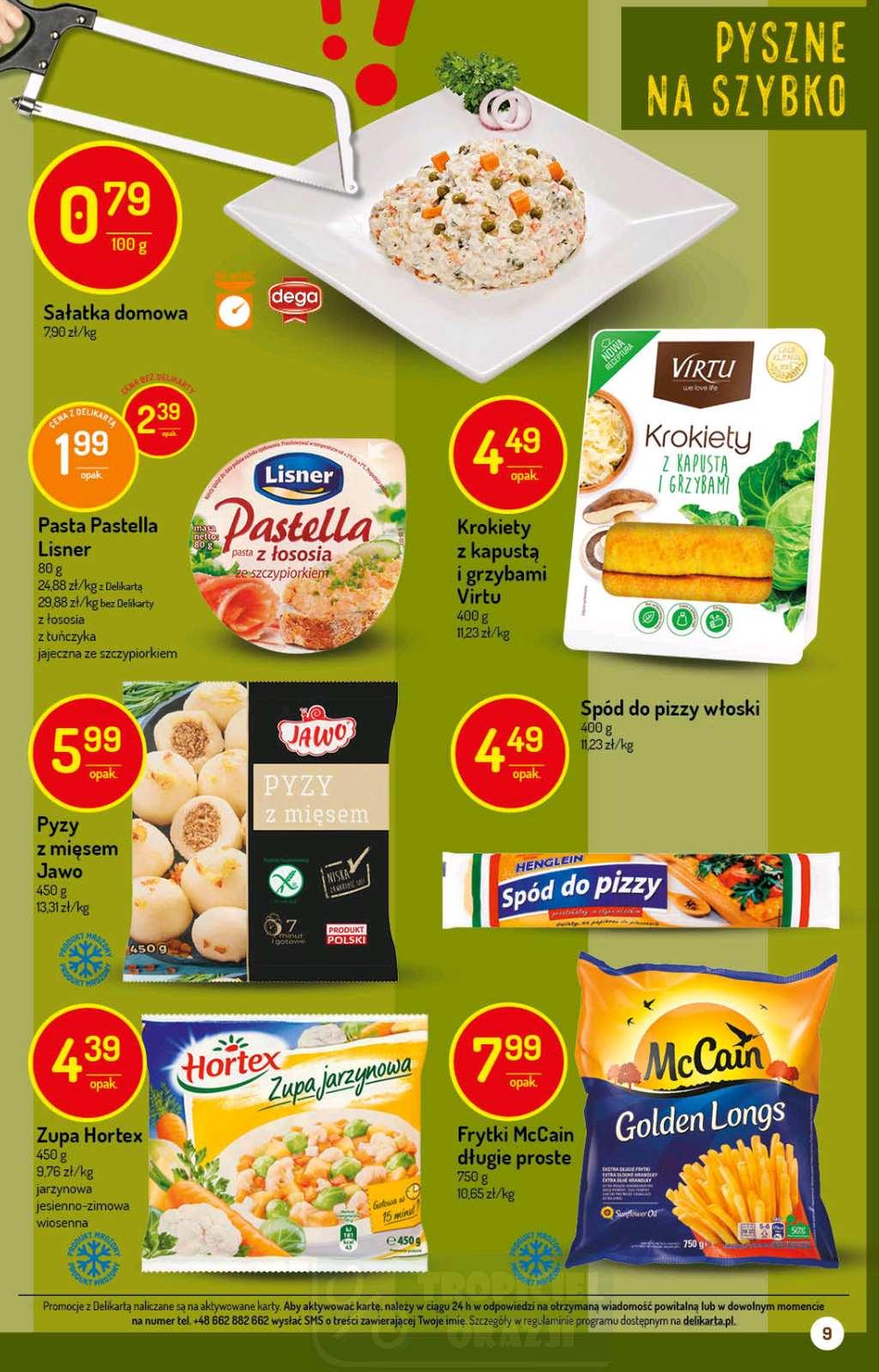 Gazetka promocyjna Delikatesy Centrum str. 9