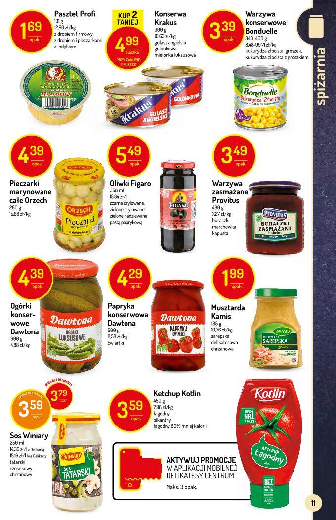 Gazetka promocyjna Delikatesy Centrum str. 11