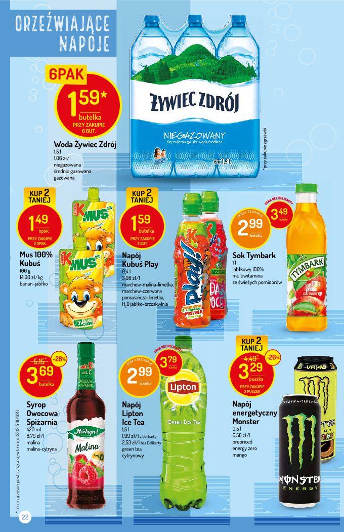 Gazetka promocyjna Delikatesy Centrum str. 22