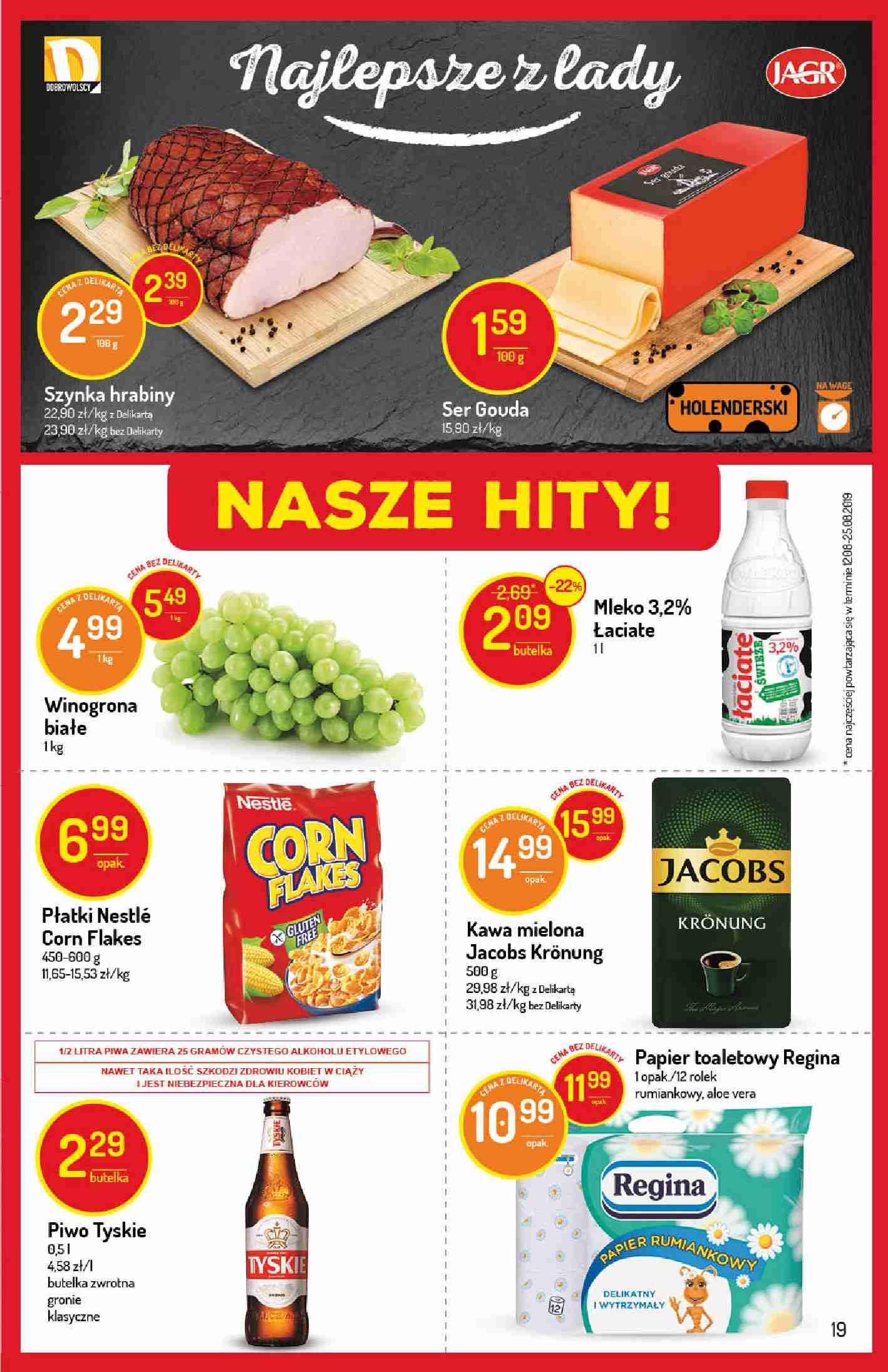 Gazetka promocyjna Delikatesy Centrum str. 19