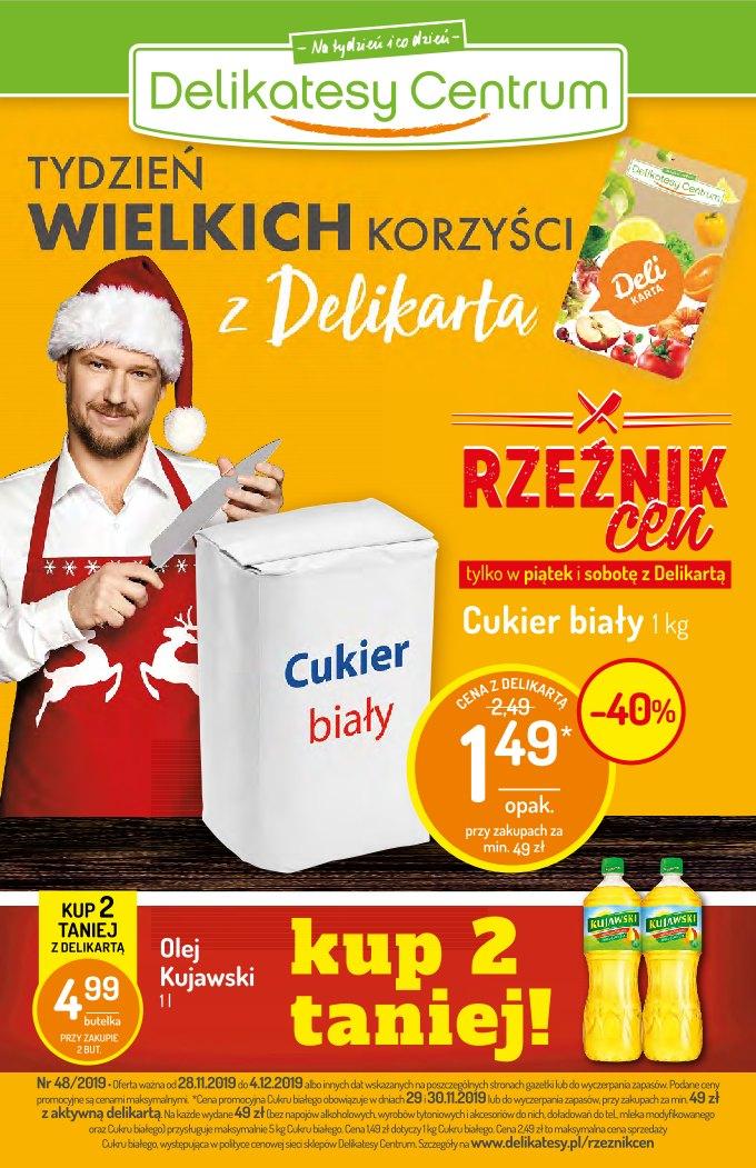 Gazetka promocyjna Delikatesy Centrum str. 1