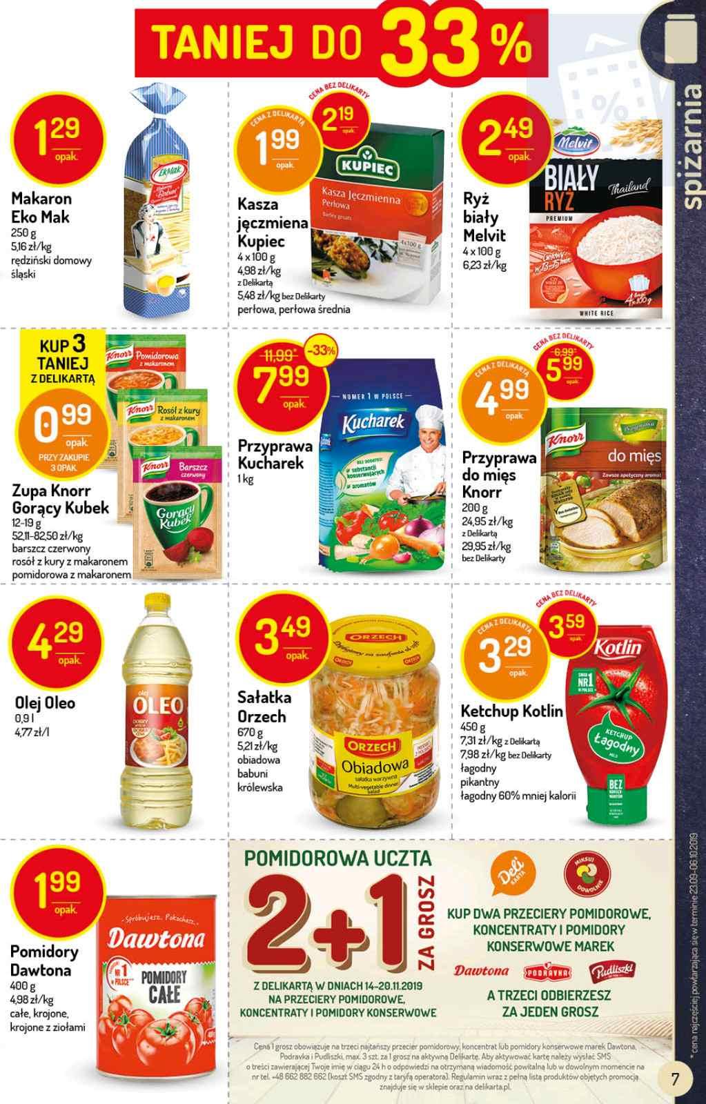 Gazetka promocyjna Delikatesy Centrum str. 7