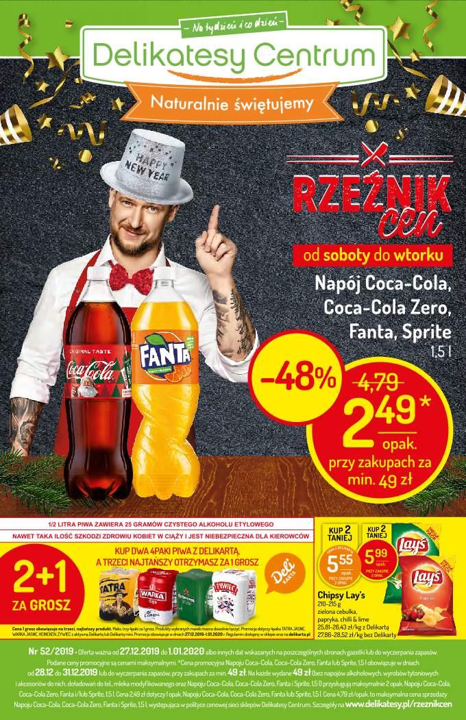 Gazetka promocyjna Delikatesy Centrum str. 1