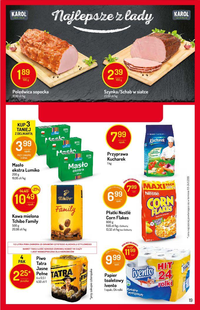 Gazetka promocyjna Delikatesy Centrum str. 19