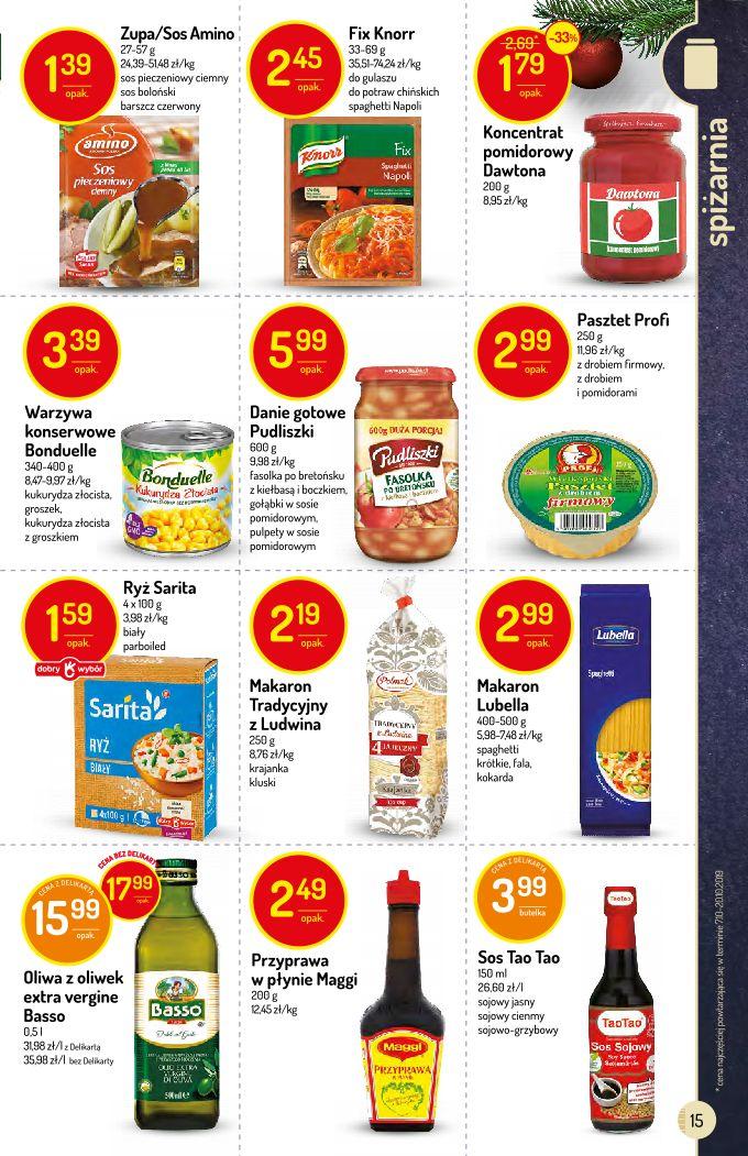 Gazetka promocyjna Delikatesy Centrum str. 15