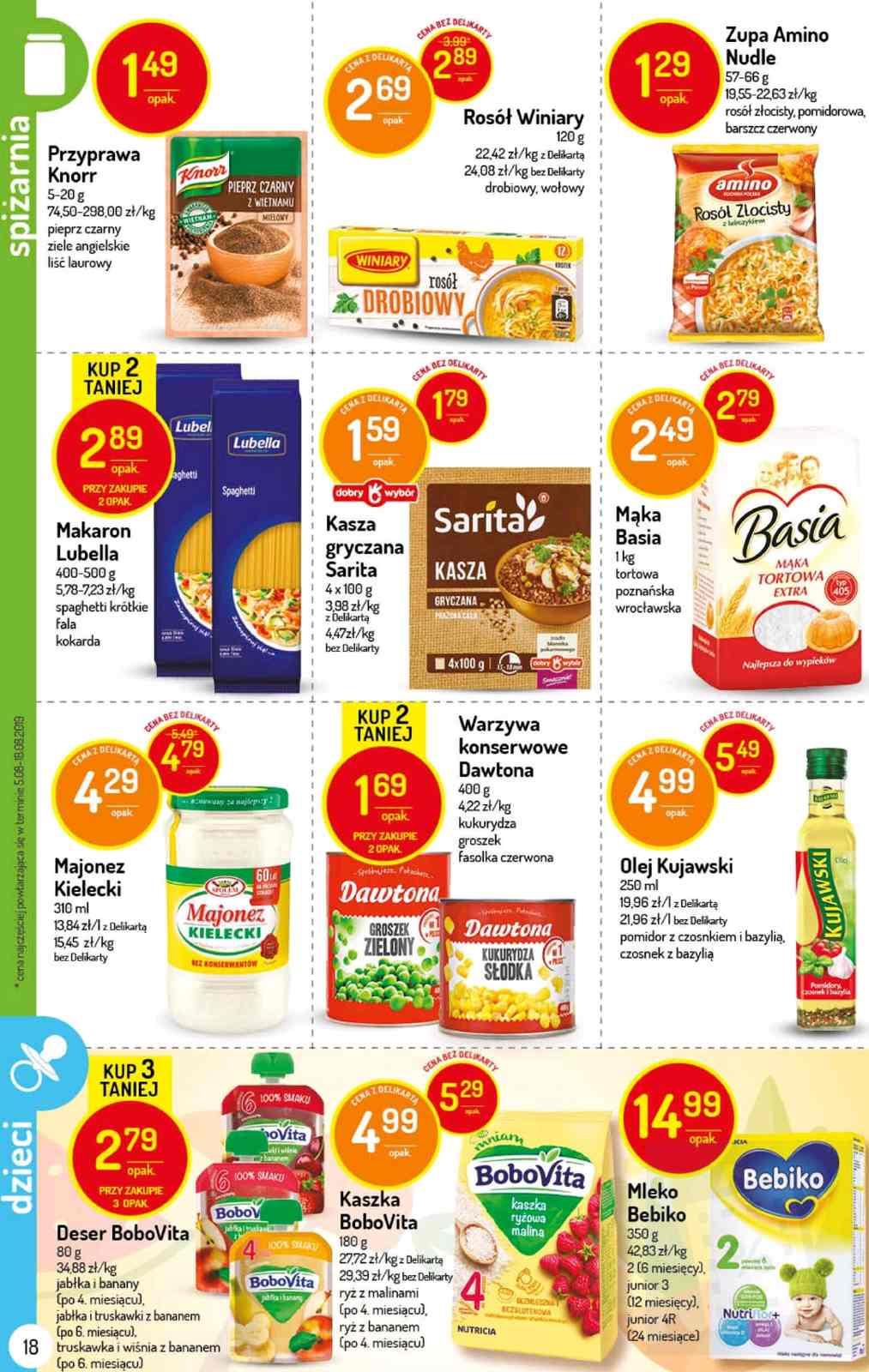 Gazetka promocyjna Delikatesy Centrum str. 18