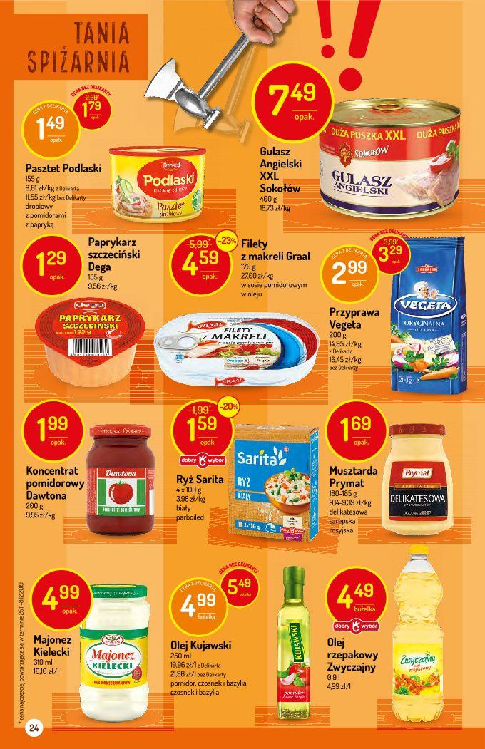 Gazetka promocyjna Delikatesy Centrum str. 24