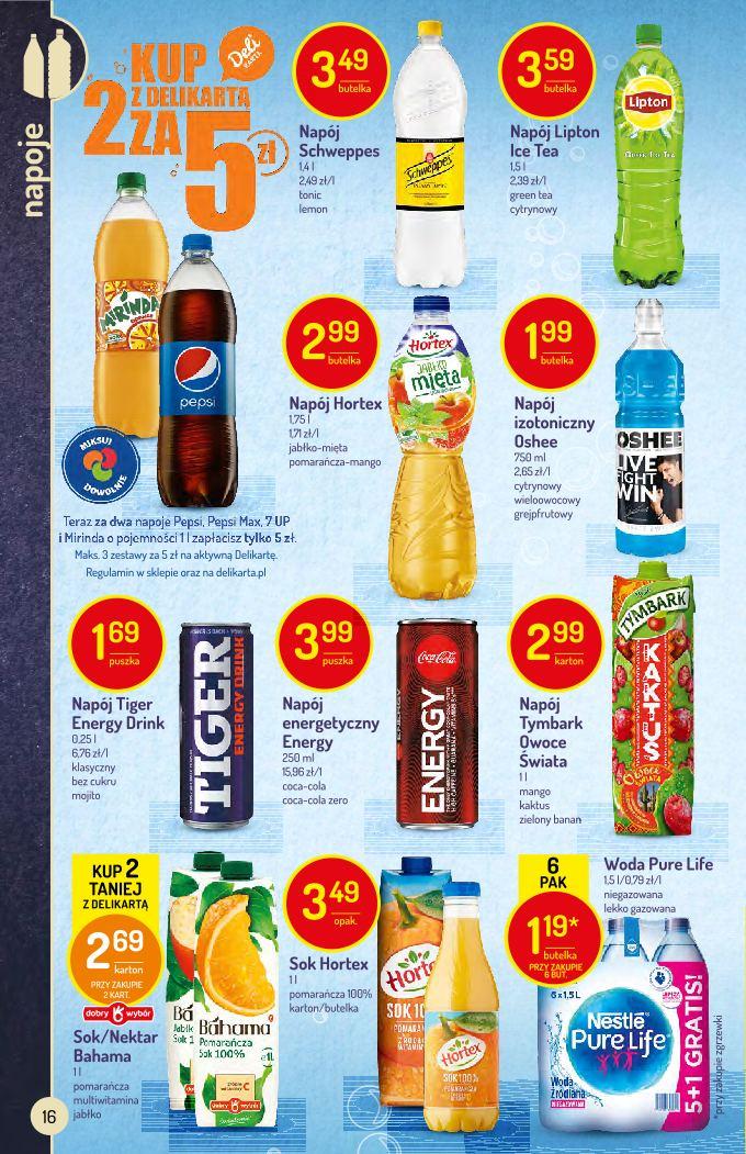 Gazetka promocyjna Delikatesy Centrum str. 16