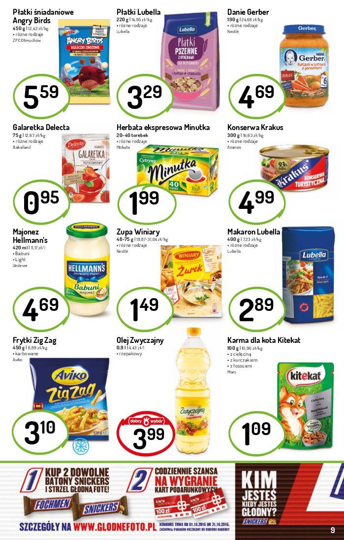 Gazetka promocyjna Delikatesy Centrum str. 9