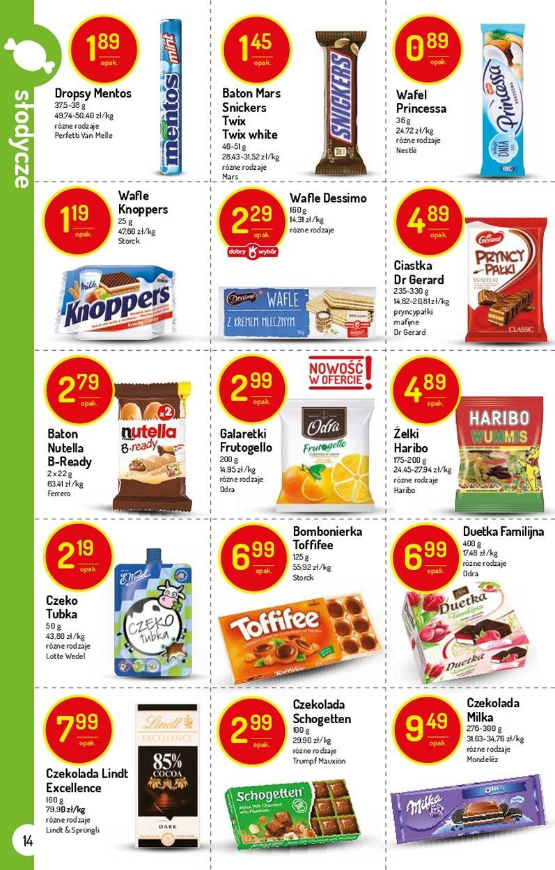 Gazetka promocyjna Delikatesy Centrum str. 14