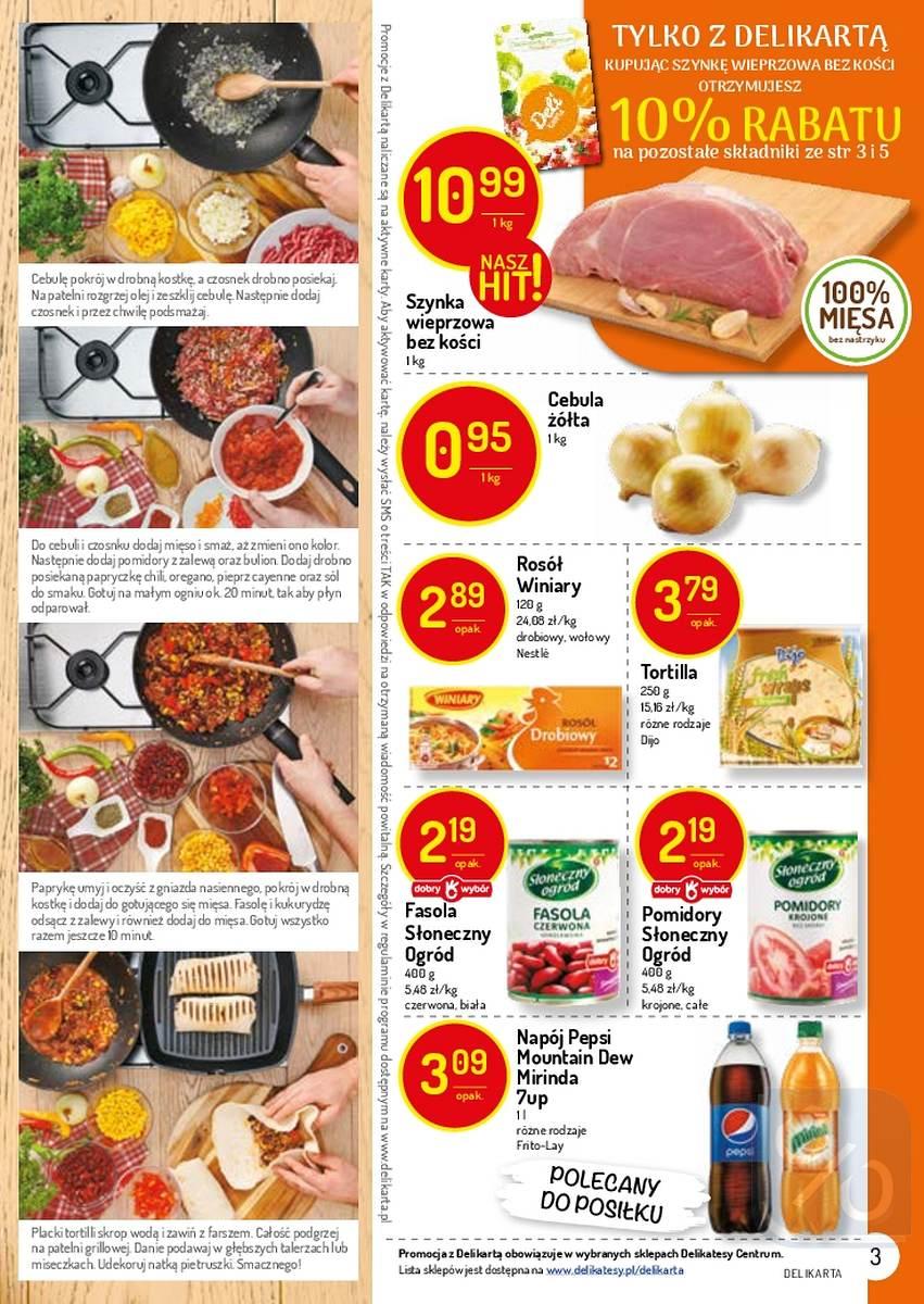 Gazetka promocyjna Delikatesy Centrum str. 3