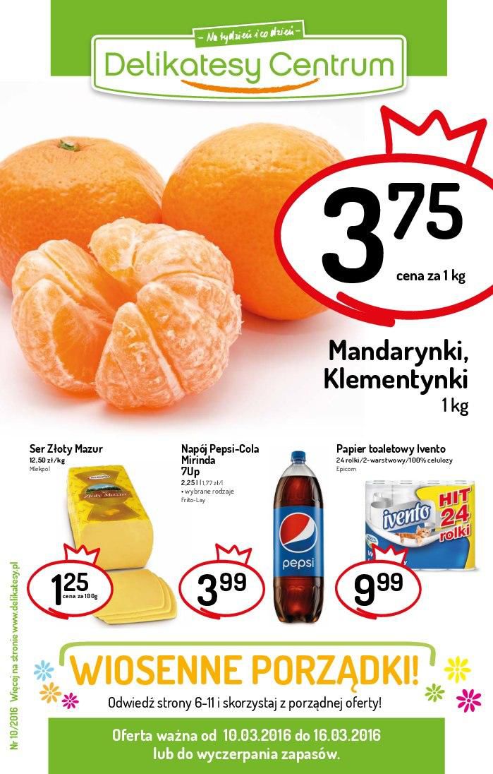 Gazetka promocyjna Delikatesy Centrum str. 1