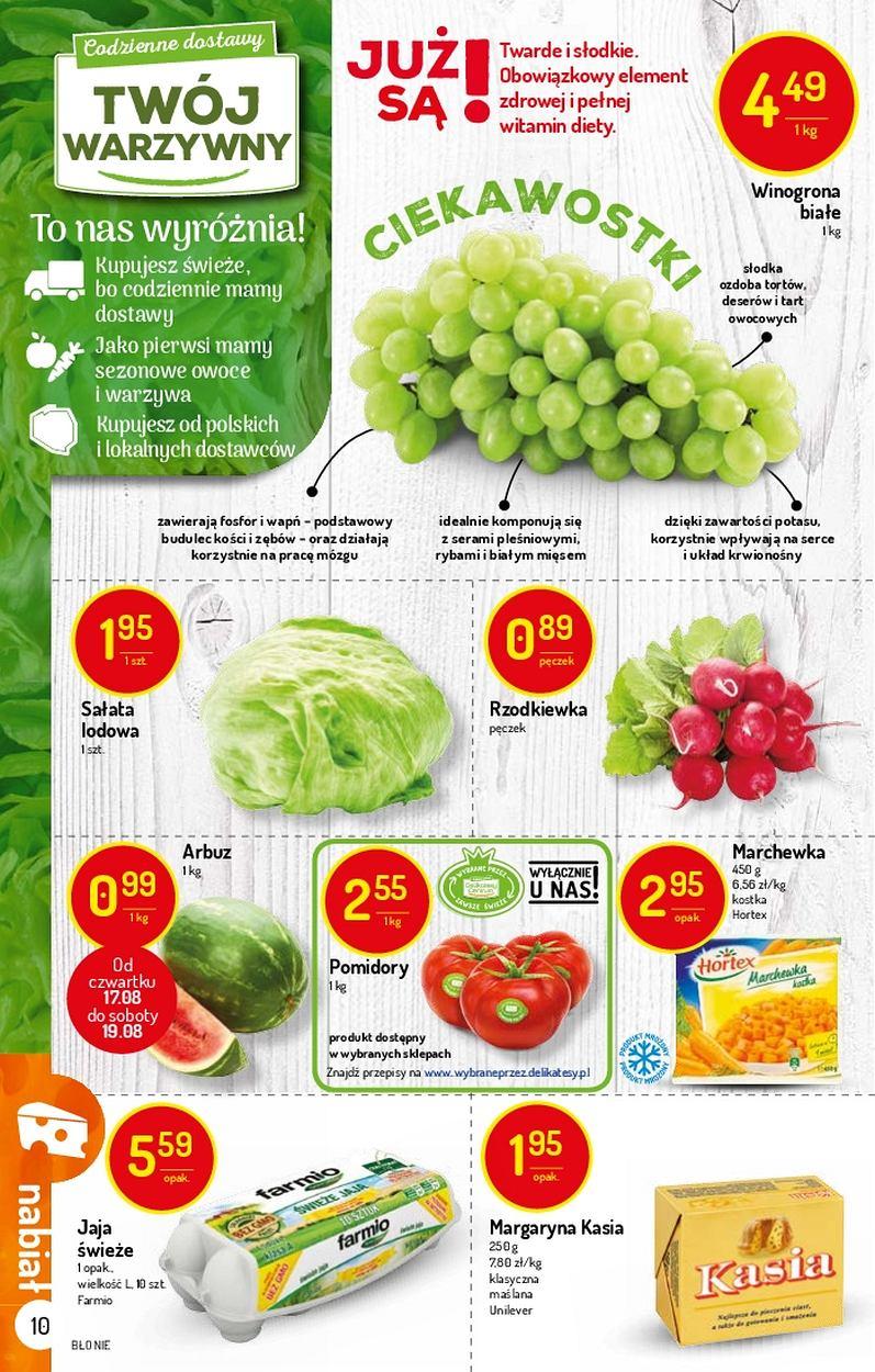 Gazetka promocyjna Delikatesy Centrum str. 10