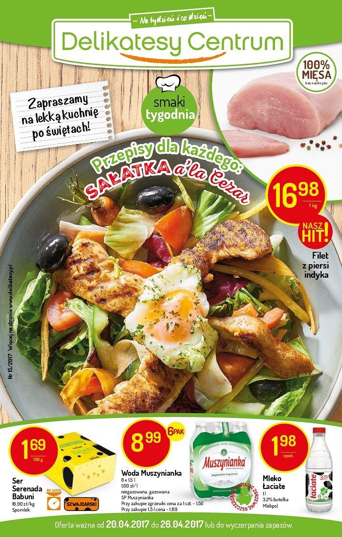 Gazetka promocyjna Delikatesy Centrum str. 1
