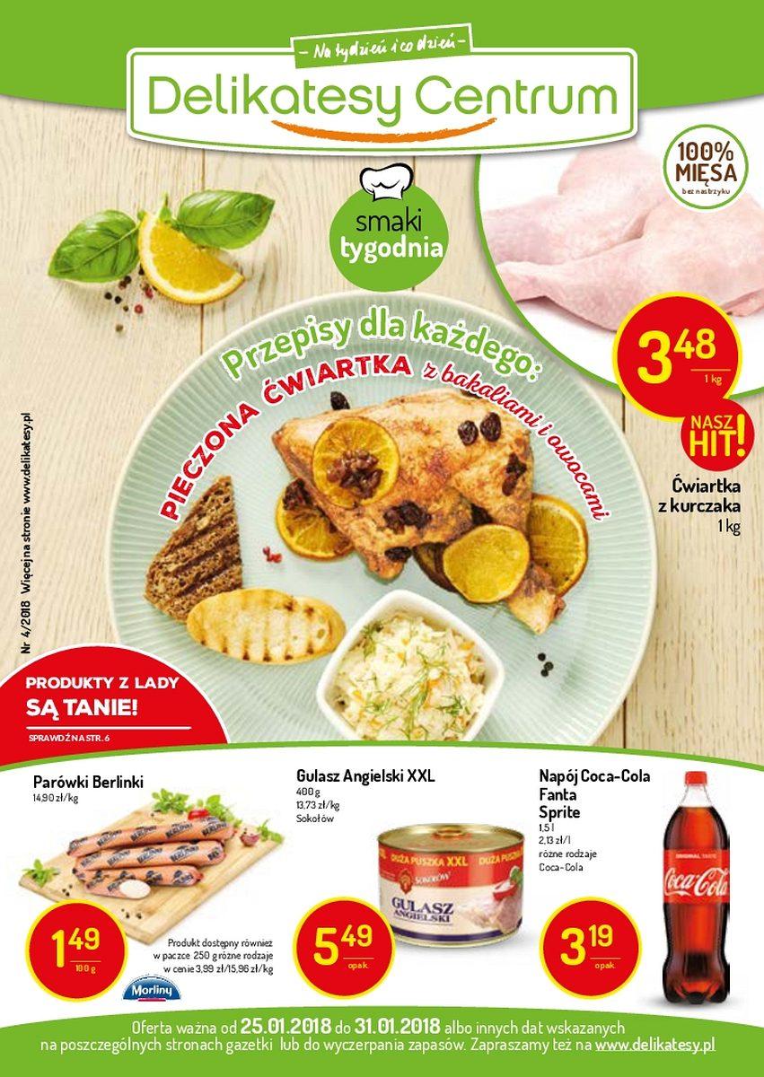 Gazetka promocyjna Delikatesy Centrum str. 1