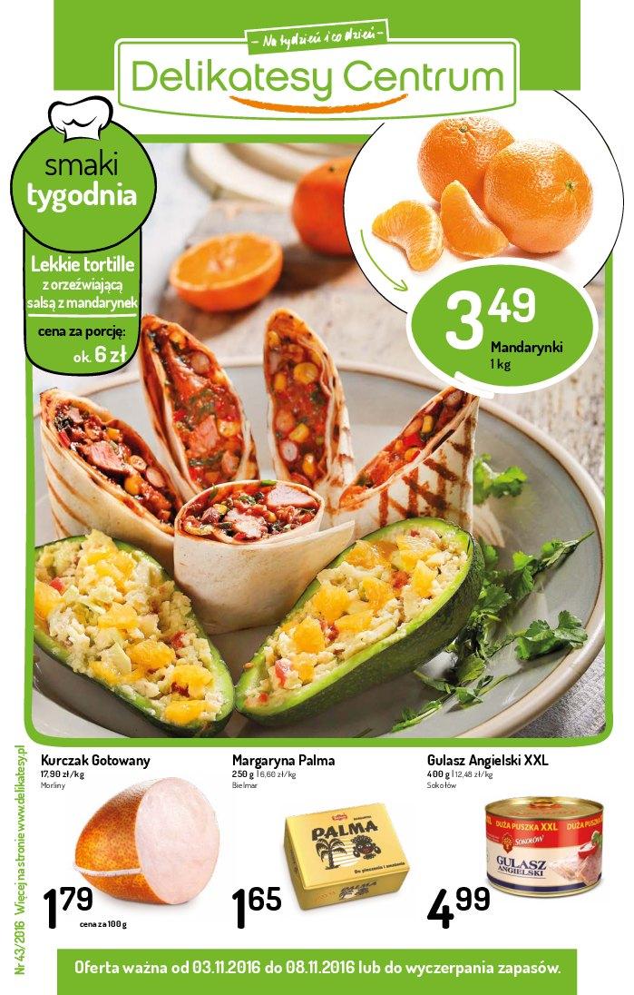 Gazetka promocyjna Delikatesy Centrum str. 1