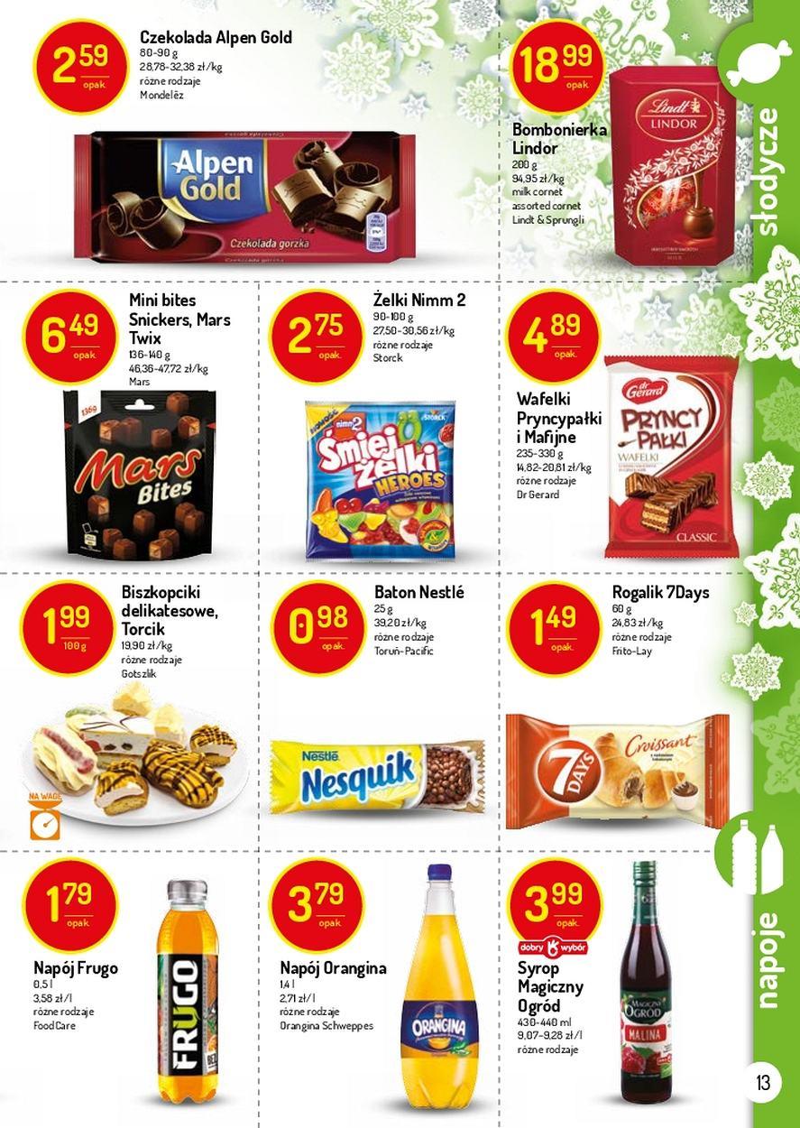 Gazetka promocyjna Delikatesy Centrum str. 13