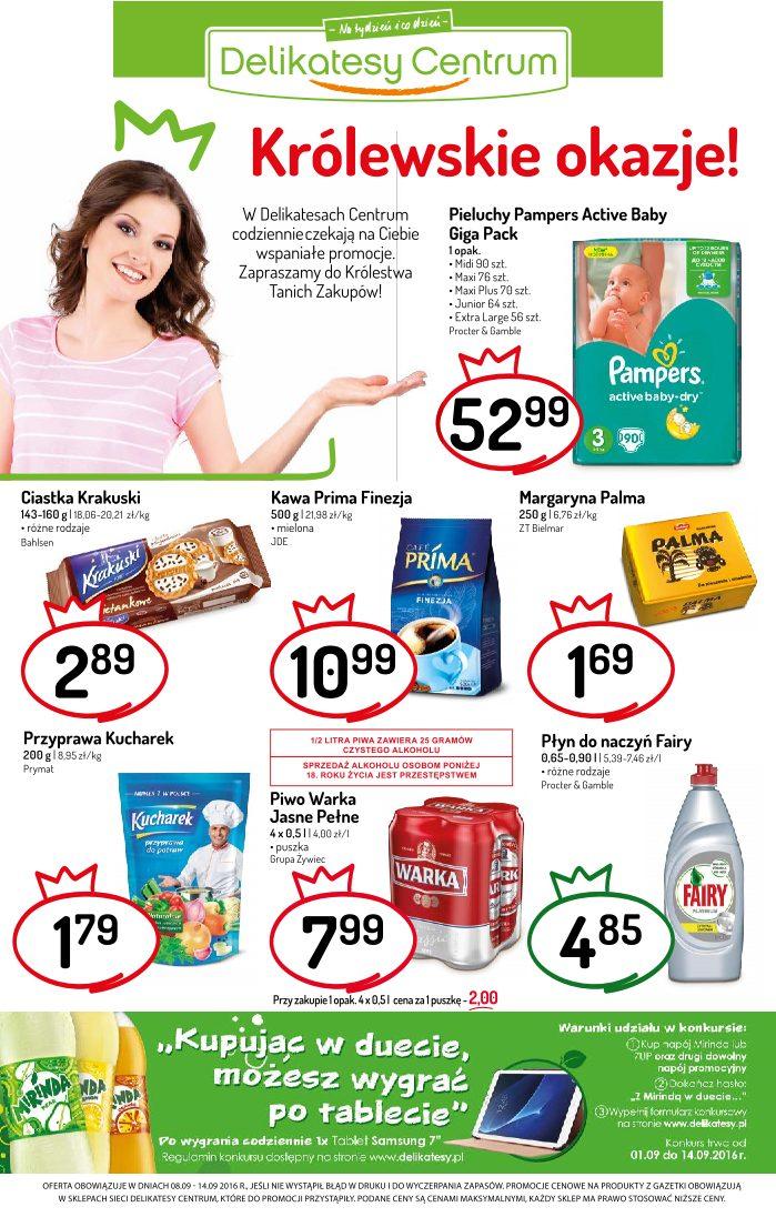 Gazetka promocyjna Delikatesy Centrum str. 16